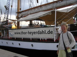 Die Thor Heyerdahl in Santa Cruz de Tenerife